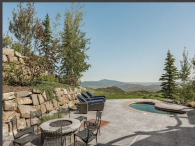 Private indoor Pool at this 6 Bedroom Deer Valley Rental.